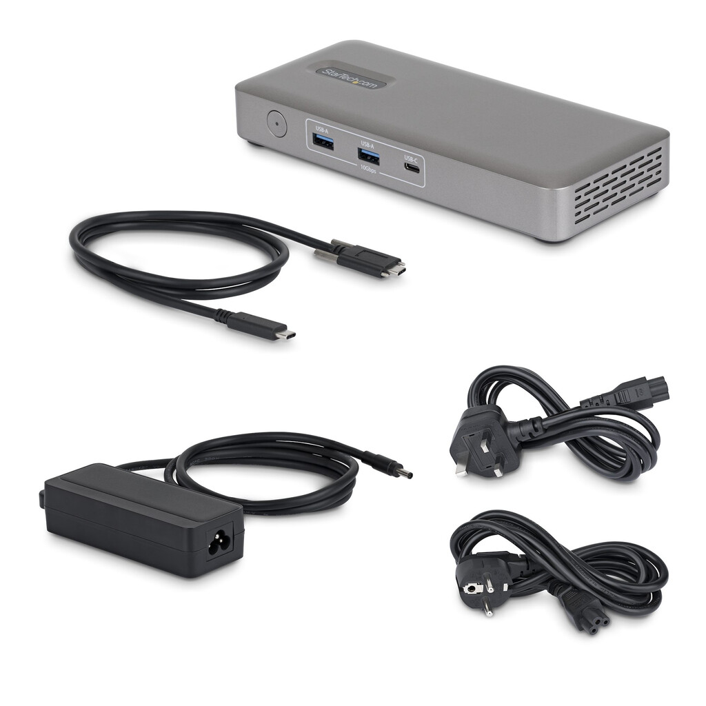 StarTech.com USB4 Docking Station, Driverless Dual 4K voor macOS en Windows, Universeel USB-C Dock met 100W Laptop Charging en 2 - Afbeelding 4