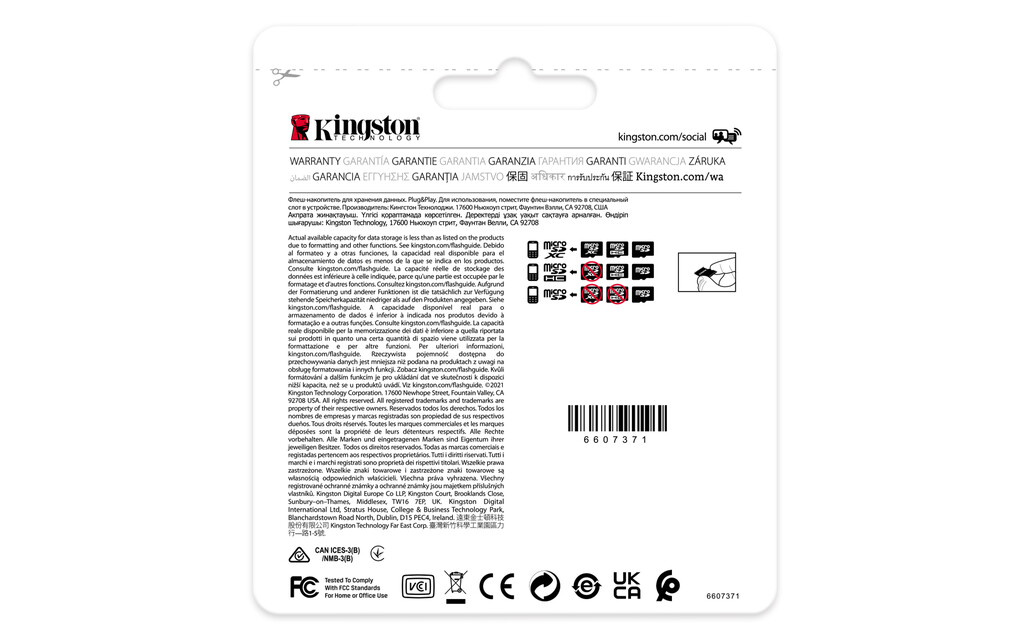 Kingston Technology 32GB microSDHC Industrial C10 A1 pSLC-kaart + SD-adapter - Afbeelding 5