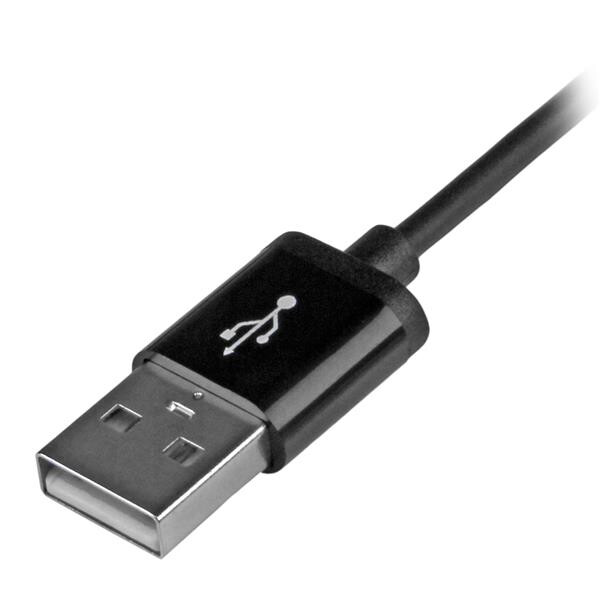 StarTech.com 1 m zwarte Apple 8-polige Lightning connector naar USB-kabel voor iPhone / iPod / iPad - Afbeelding 3