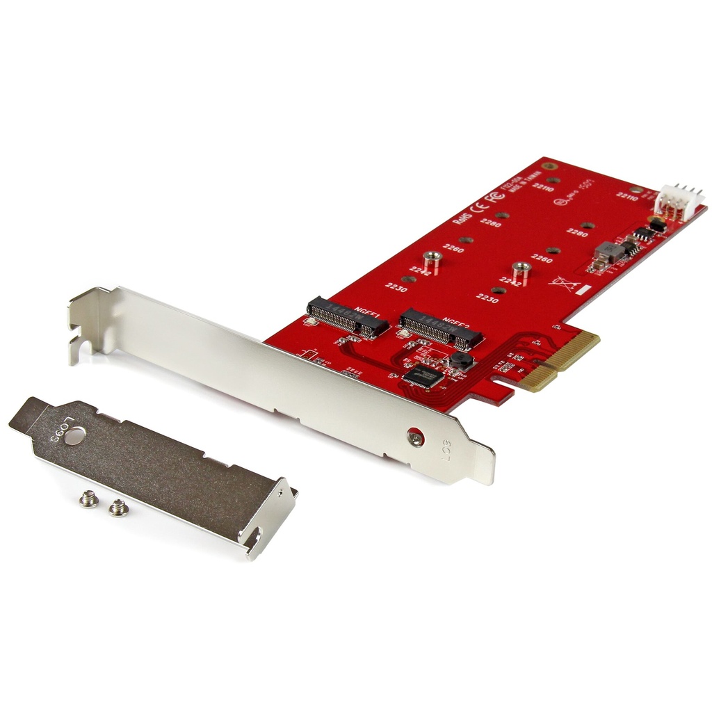 StarTech.com 2x M.2 SATA SSD controller kaart - PCI Express kaart - Afbeelding 5
