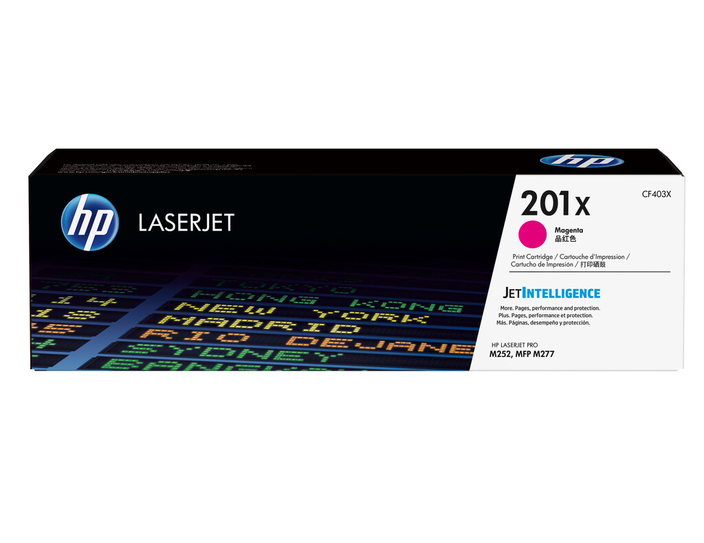 HP 201X originele high-capacity magenta LaserJet tonercartridge