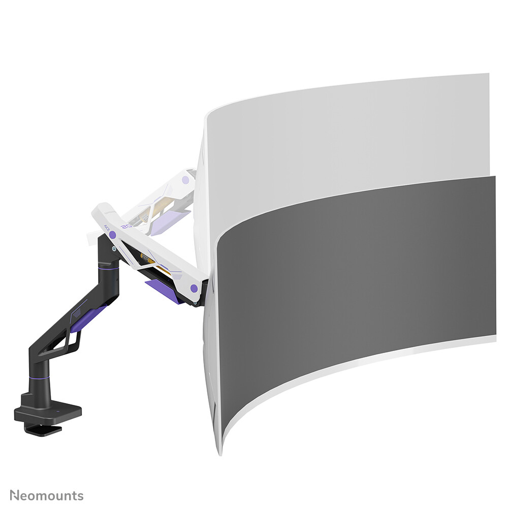 Neomounts DS70-256BL1 Gaming monitorarm 24-57" - gasveer - Topfix - 180°-stop - Afbeelding 8