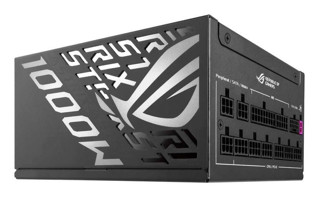 ASUS ROG STRIX-1000P-GAMING power supply unit 1000 W 20+4 pin ATX ATX Zwart, Zilver - Afbeelding 9