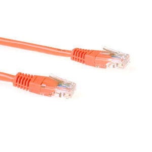 ACT Oranje 5 meter U/UTP CAT6 patchkabel met RJ45 connectoren
