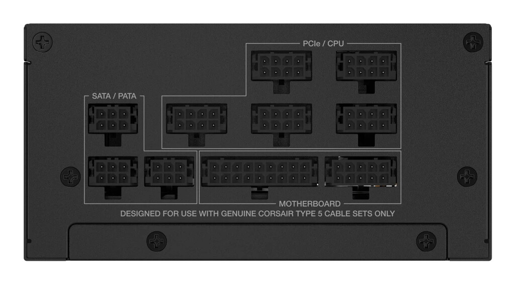 Corsair SF Series CP-9020256-EU power supply unit 850 W 24-pin ATX SFX Zwart - Afbeelding 10