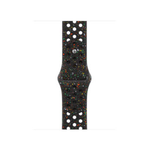 Apple MGAE4ZM/A slimme draagbare accessoire Band Zwart Aluminium, Fluorelastomeer