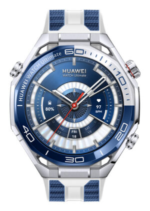 Huawei Ultimate 2 3,81 cm (1.5") LTPO Digitaal 466 x 466 Pixels Blauw Wifi GPS