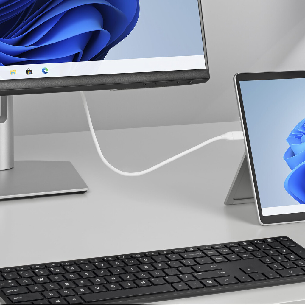 StarTech.com 2m USB-C naar DisplayPort 1.2-kabel, bidirectioneel, 4K 60Hz, witte video-adapterkabel voor Apple MacBook Pro / Air - Afbeelding 8