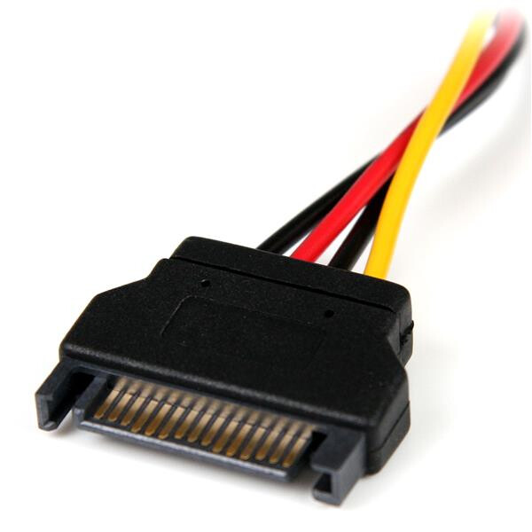 StarTech.com 15cm SATA naar LP4 Verloopkabel Voeding F/M - Afbeelding 2