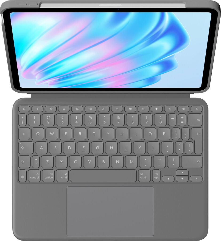Logitech Combo Touch QWERTY US International Smart Connector Grijs - Afbeelding 11
