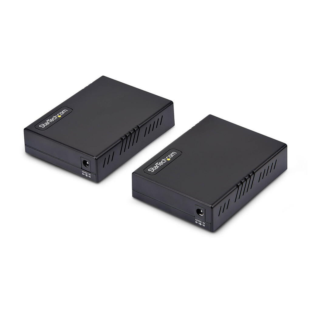 StarTech.com VDSL2 Ethernet Extender Kit via Single Pair Kabel, Tot 1km Long Range LAN Repeater over Telefoonlijn/CAT5e/CAT6, Ve