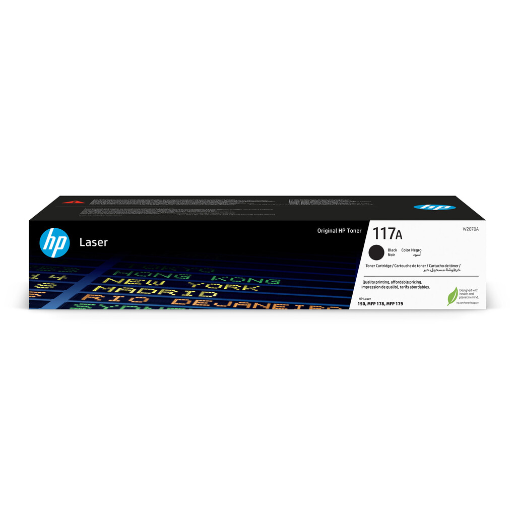 HP 117A originele zwarte lasertonercartridge