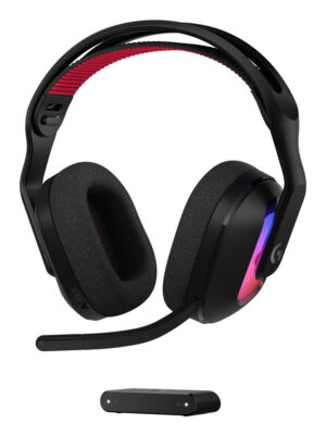 Logitech G Astro A20 X Headset Bedraad en draadloos Hoofdband Gamen USB Type-C Bluetooth Zwart