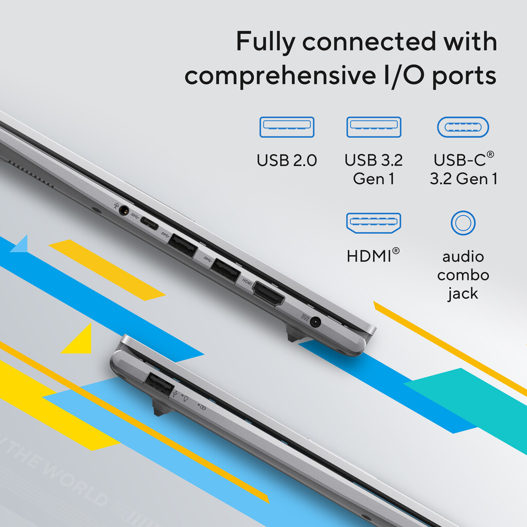 ASUS Vivobook 14 X1404VA-EB2161W Intel Core 5 120U Laptop 35,6 cm (14") Full HD 16 GB DDR5-SDRAM 512 GB SSD Wi-Fi 6 (802.11ax) W - Afbeelding 15