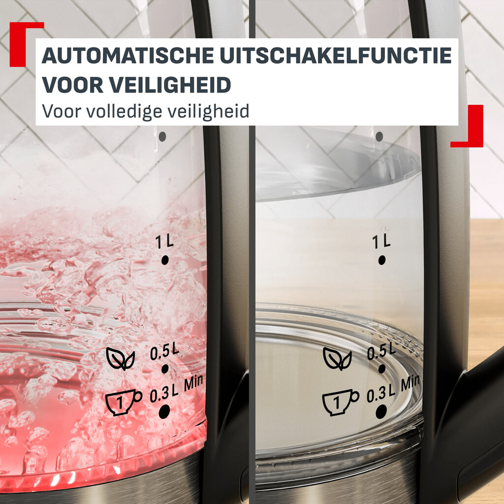 Tefal Element BJ760D 1,7 L waterkoker met temperatuurregeling - Afbeelding 6
