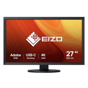 EIZO ColorEdge CS2740 computer monitor 68,6 cm (27") 3840 x 2160 Pixels 4K Ultra HD LCD Zwart
