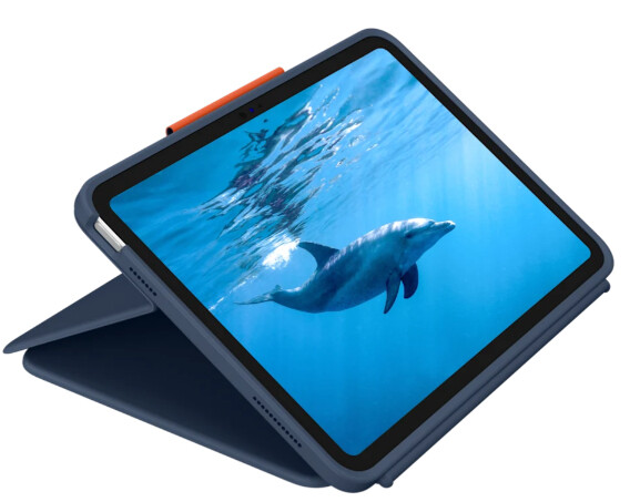 Logitech 920-011191 toetsenbord voor mobiel apparaat QWERTZ Duits Smart Connector Blauw - Afbeelding 12