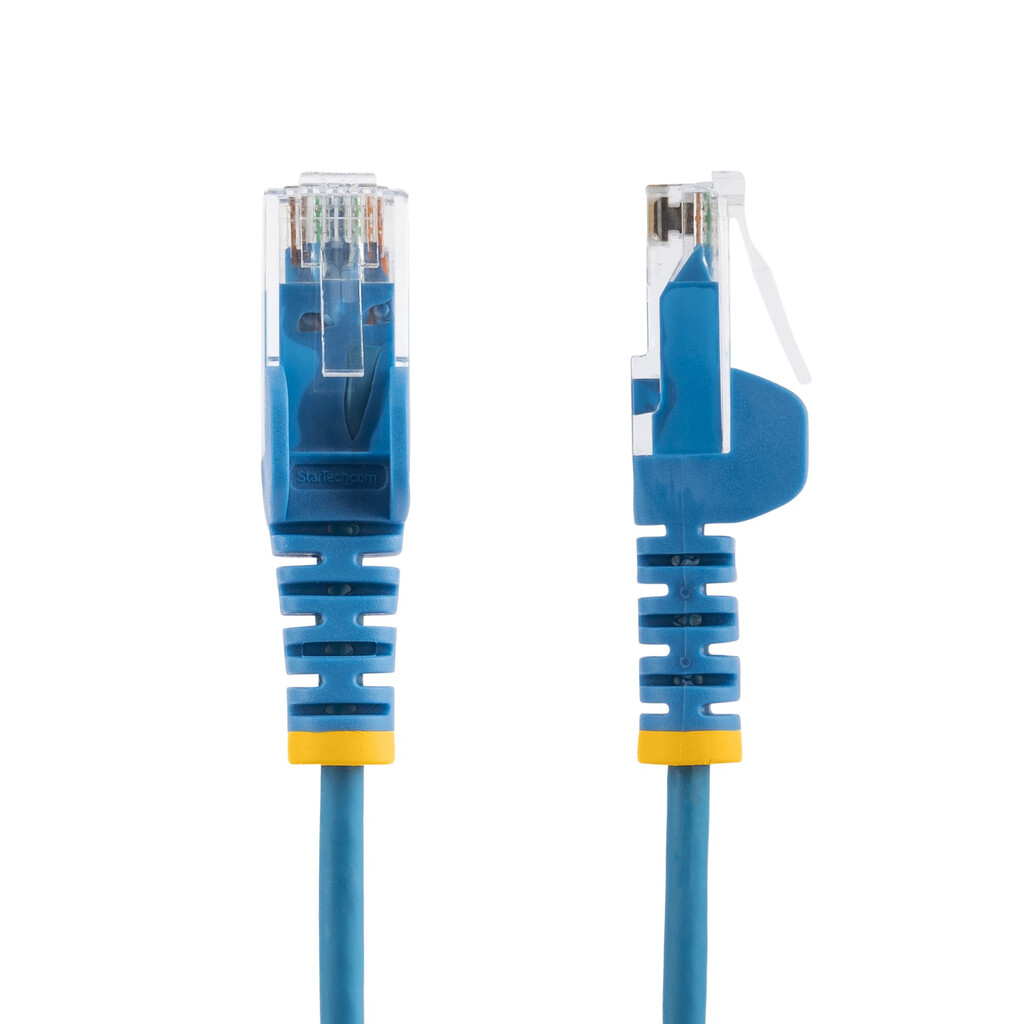StarTech.com N6PAT25CMBLS netwerkkabel Blauw 0,25 m Cat6 U/UTP (UTP) - Afbeelding 2