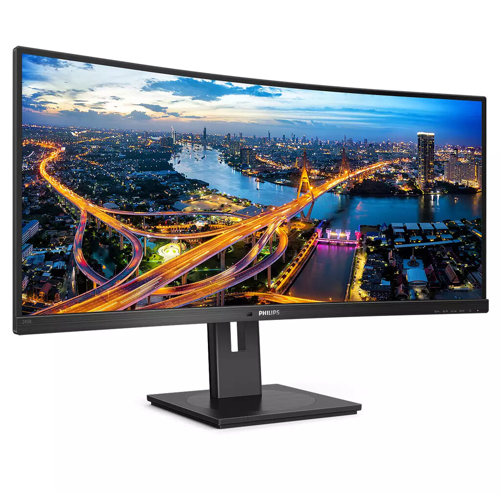 Philips B Line 345B1C/00 computer monitor 86,4 cm (34") 3440 x 1440 Pixels Quad HD LCD Zwart - Afbeelding 4