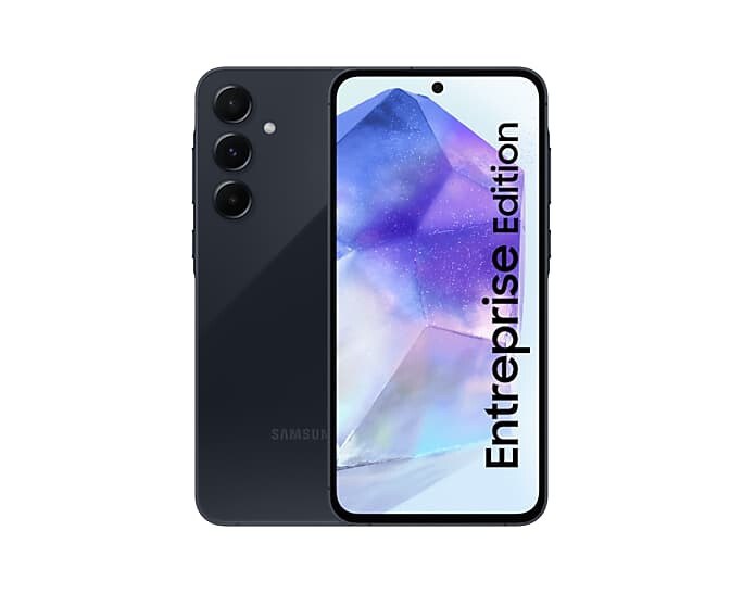 Samsung Galaxy A55 5G Enterprise Edition 16,8 cm (6.6") Dual SIM Android 14 USB Type-C 8 GB 128 GB 5000 mAh Marineblauw