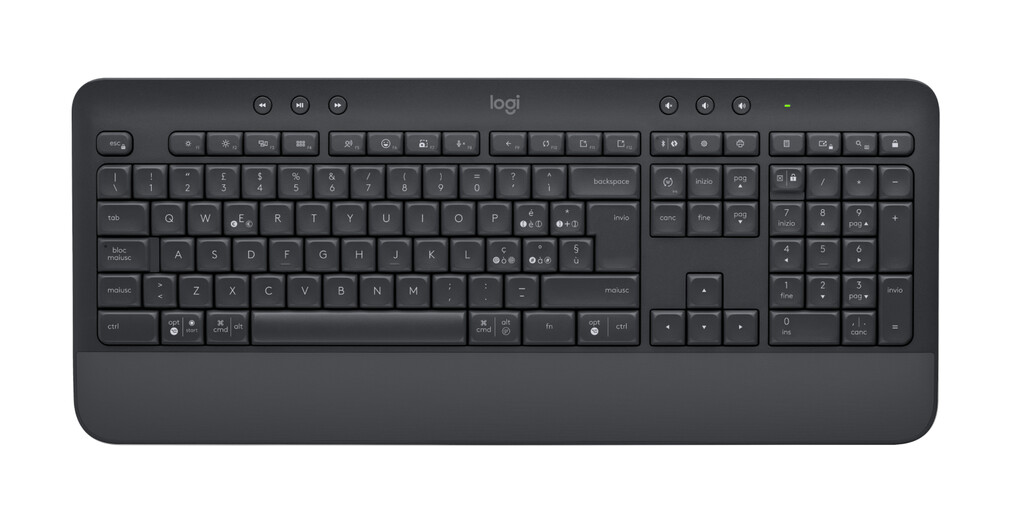 Logitech 920-010996 toetsenbord Inclusief muis Kantoor Bluetooth QWERTY Italiaans Grafiet