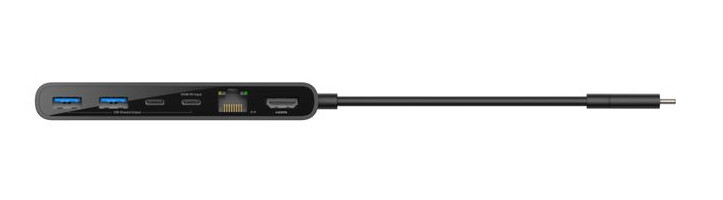 Belkin INC024HQBK interface hub USB Type-C 10000 Mbit/s Zwart - Afbeelding 5