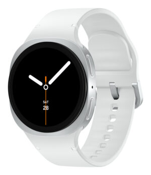 Samsung SM-L325FZSAEUB smartwatch / sport watch 3,3 cm (1.3") AMOLED 40 mm Digitaal 438 x 438 Pixels Touchscreen 4G Zilver Wifi