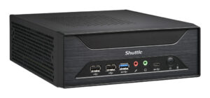 Shuttle XPC slim Barebone XH810 - S1851, Intel H810, 1xDP, 2xHDMI, 3x COM (RS232) , 2x Intel LAN,2x2.5", 8x USB, 3x M.2, 24/7 p