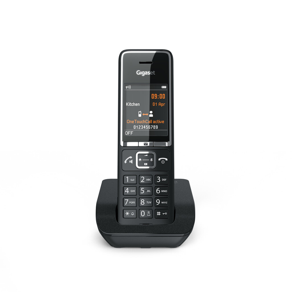 Gigaset Comfort 550 Analoge telefoon Nummerherkenning Zwart - Afbeelding 7