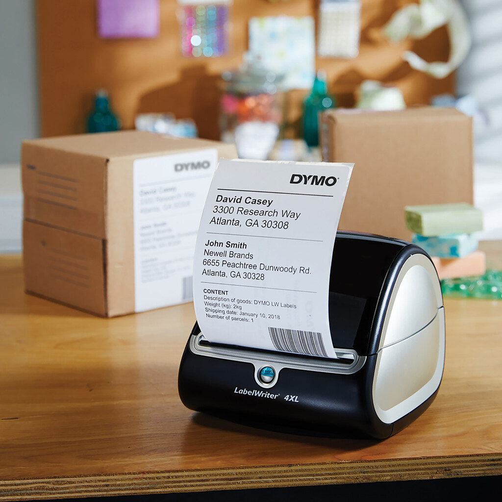 DYMO originele LabelWriter verzendetiketten, extra groot | 104 mm x 159 mm | 220 zelfklevende labels | Geschikt voor de 4XL/5XL - Afbeelding 6