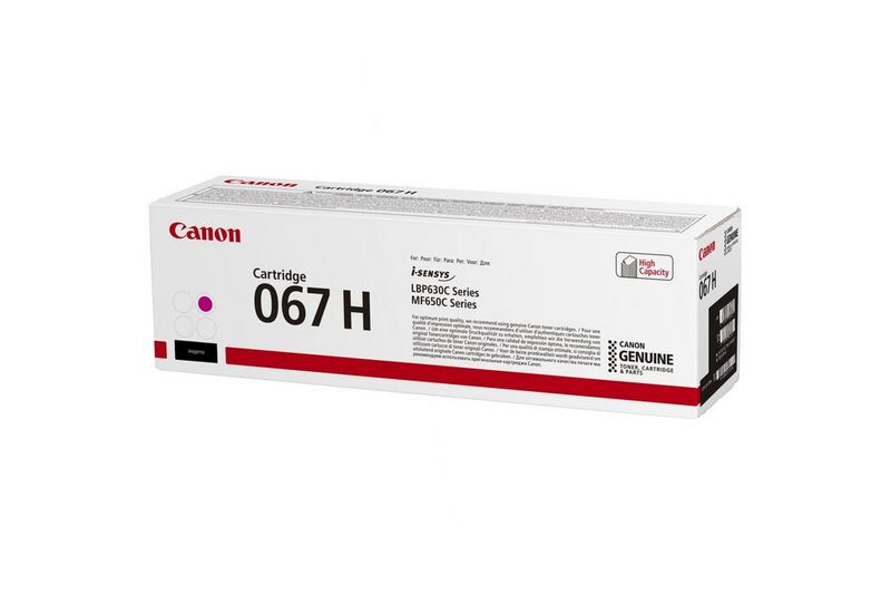 Canon 067H tonercartridge 1 stuk(s) Origineel Magenta - Afbeelding 3