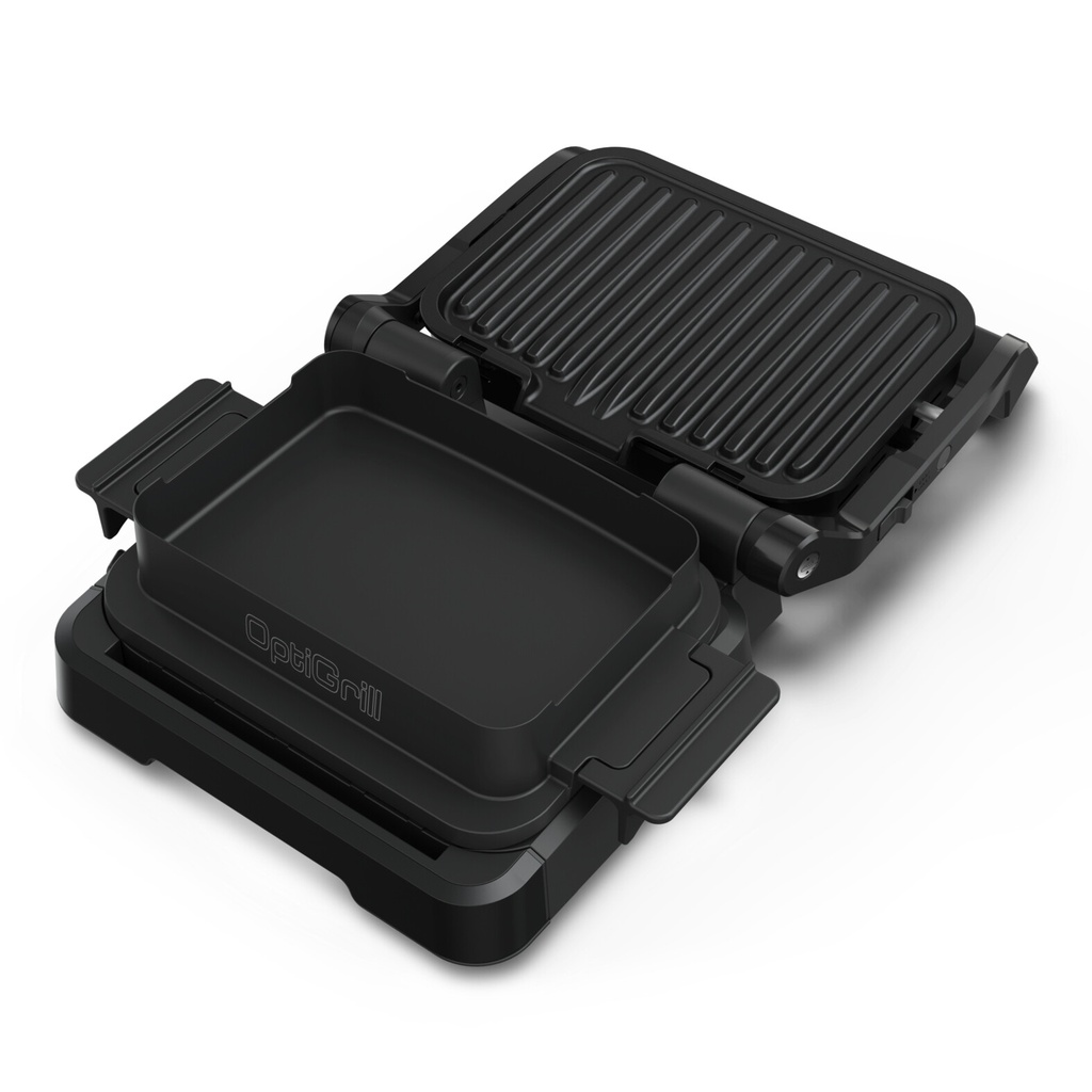 Tefal OptiGrill 4in1 OptiGrill 4-in-1 GC7748 intelligent grill voor complete maaltijden zwart - Afbeelding 5