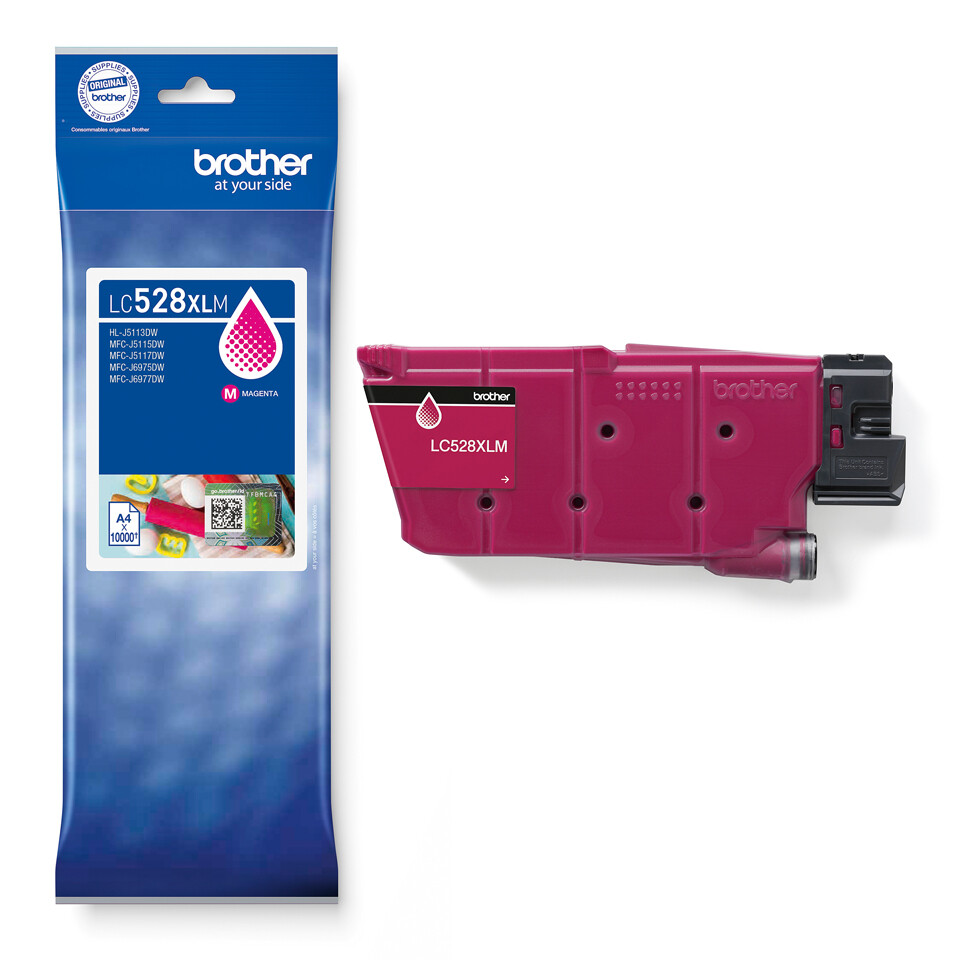 Brother LC528XLM inktcartridge 1 stuk(s) Origineel Ultrahoog rendement Magenta - Afbeelding 3