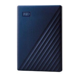 Western Digital My Passport for Mac externe harde schijf 5 TB USB Type-A / USB Type-C 3.2 Gen 1 (3.1 Gen 1) Blauw