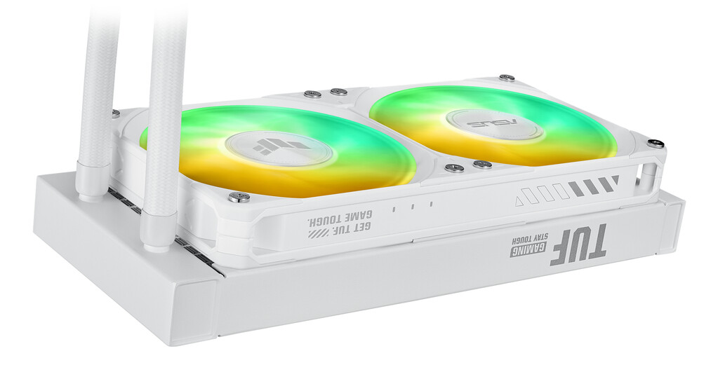 ASUS TUF GAMING LC III 240 ARGB WHT Processor Alles-in-één vloeistofkoeler 12 cm Wit - Afbeelding 10