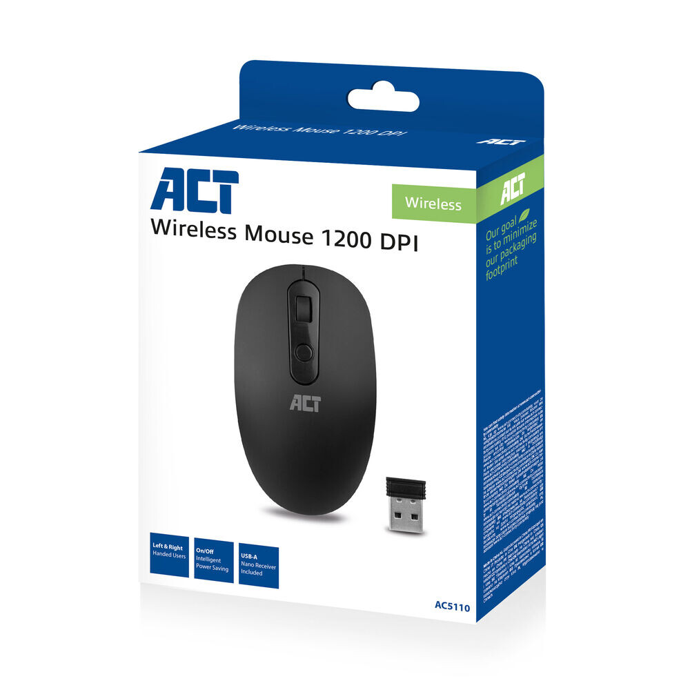ACT Draadloze Muis 1200 DPI - Afbeelding 3