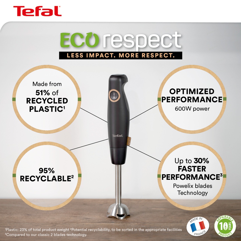 Tefal Eco Respect Staafmixer HB46E8 - Afbeelding 6