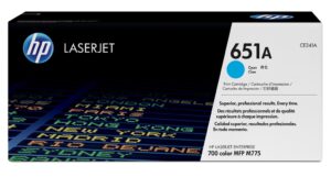 HP 651A originele cyaan LaserJet tonercartridge