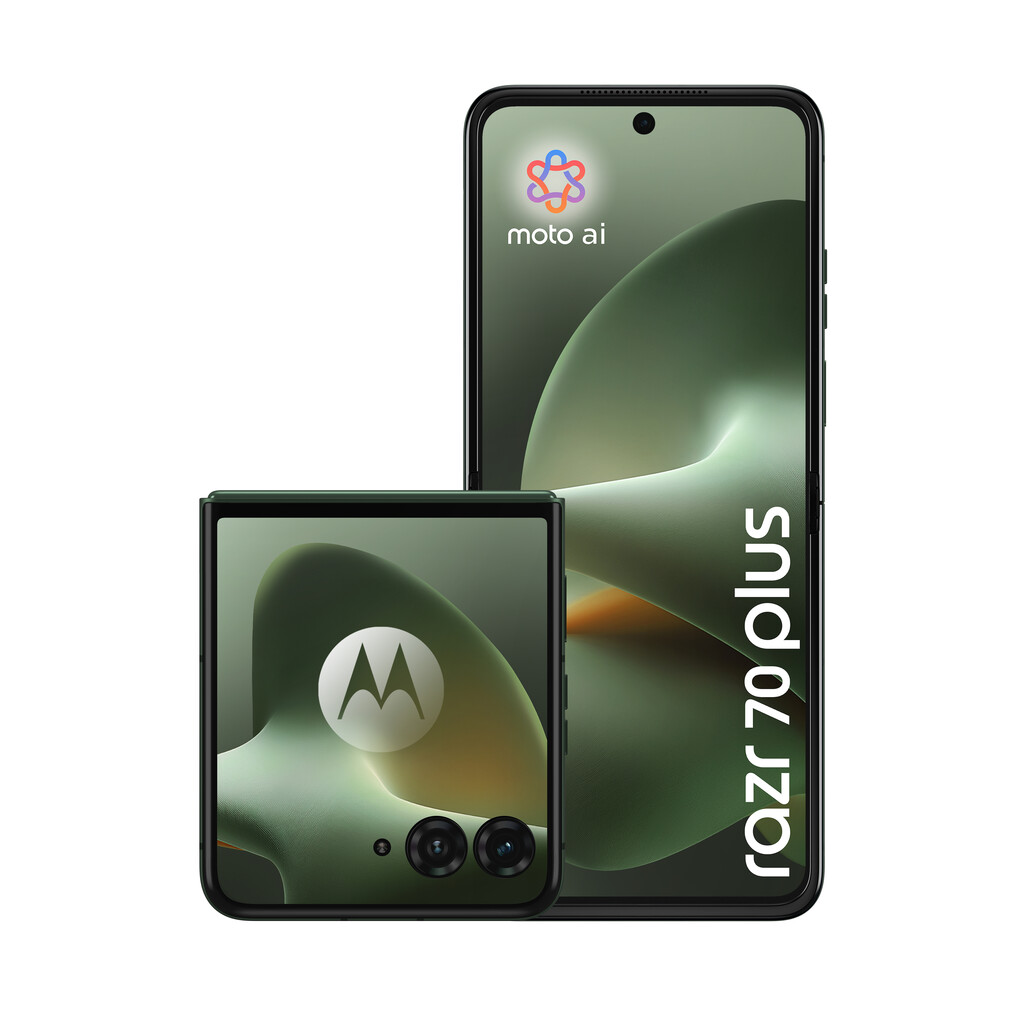 Motorola razr 70 plus 17,5 cm (6.9") Dual SIM Android 16.0 5G USB Type-C 12 GB 512 GB 4500 mAh Donkergroen - Afbeelding 2