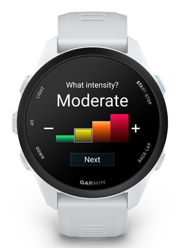 Garmin Forerunner 170 3,05 cm (1.2") AMOLED 30 mm Digitaal 390 x 390 Pixels Touchscreen Wit GPS - Afbeelding 8