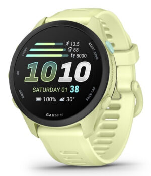 Garmin Forerunner 70 3,05 cm (1.2") AMOLED 30 mm Digitaal 390 x 390 Pixels Touchscreen Limoen GPS