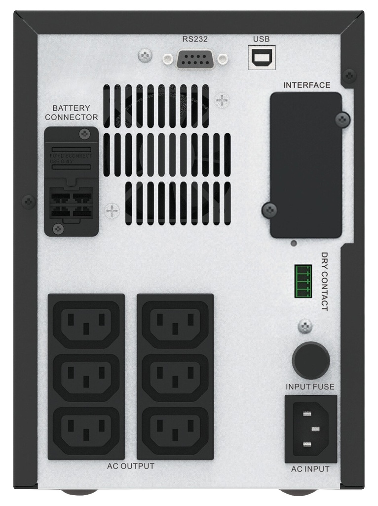 APC Easy-UPS SMV1500CAI - 6x C13, USB, 1500VA - Afbeelding 2