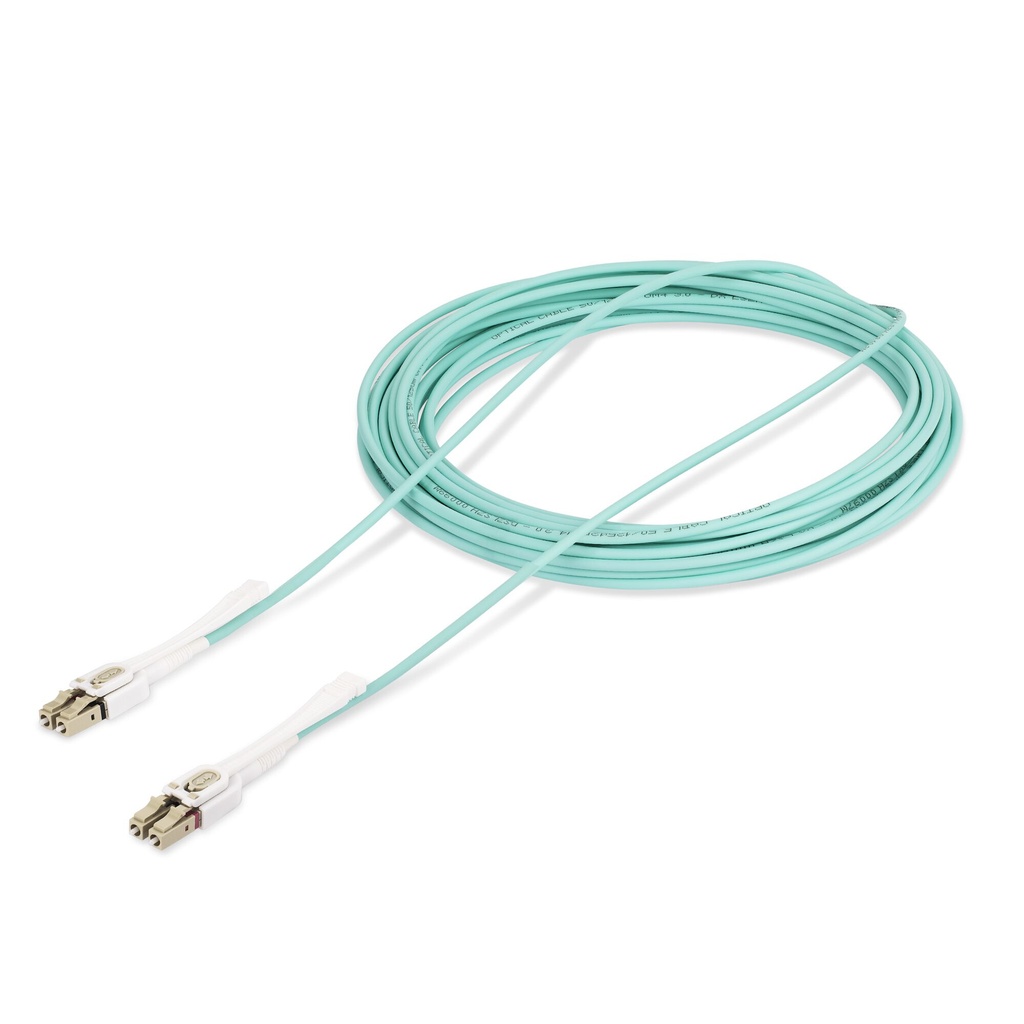 StarTech.com 10m LC naar LC (UPC) OM4 Multimode Glasvezelkabel met Push-Pull Tabs, 50/125µm, 100G Netwerken, Buigbestendig, Low - Afbeelding 5