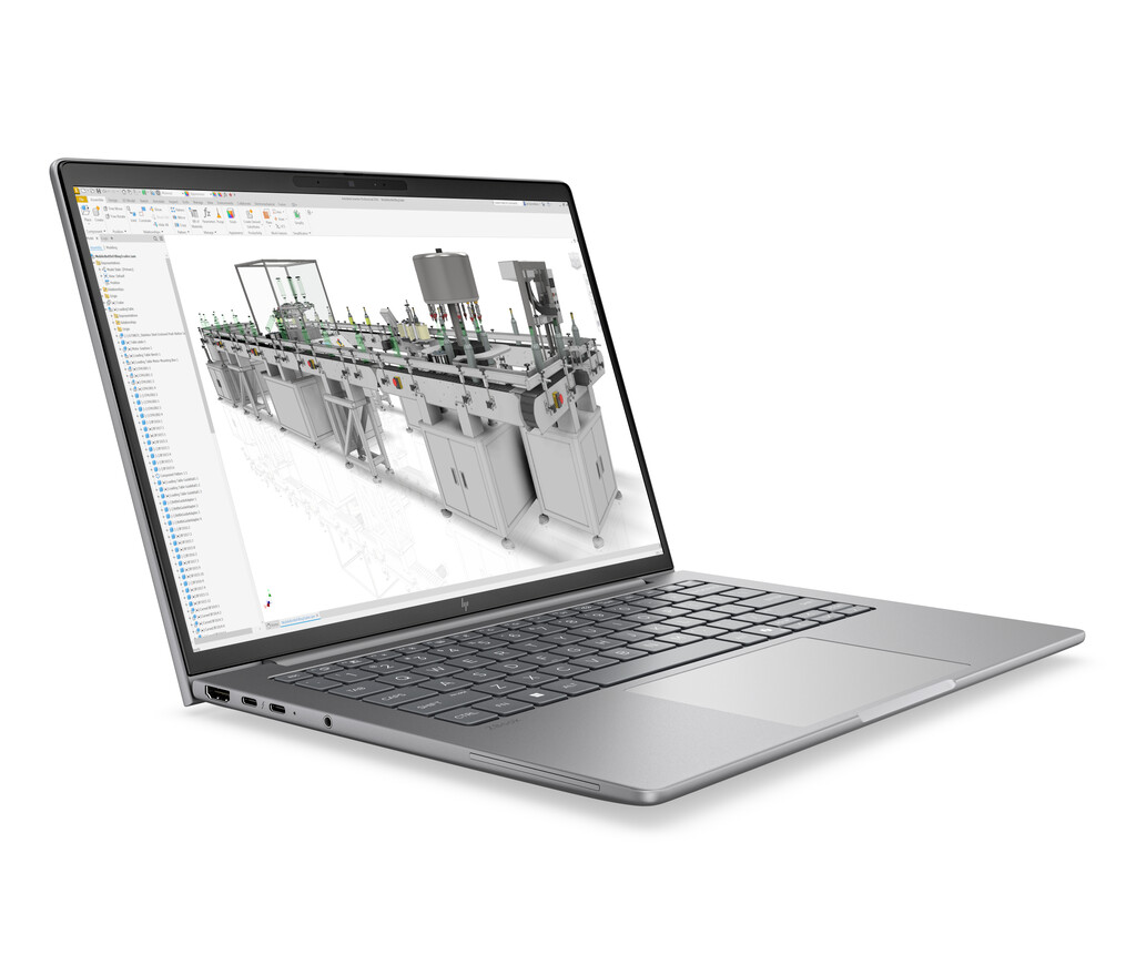 HP ZBook 8 G2i Wolf Pro Security Edition Copilot+ PC Intel Core Ultra 7 356H Mobiel werkstation 35,6 cm (14") WQXGA 32 GB DDR5- - Afbeelding 2