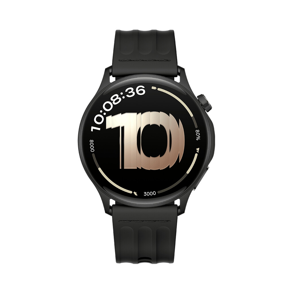 OnePlus Watch Lite 3,71 cm (1.46") AMOLED 45 mm Digitaal 464 x 464 Pixels Touchscreen Zwart GPS
