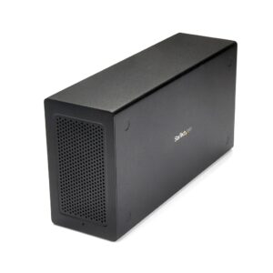 StarTech.com Thunderbolt 3 PCIe Uitbreidingschassis, Externe behuizing met één PCI Express slot, PCIe-box voor laptops/desktops/