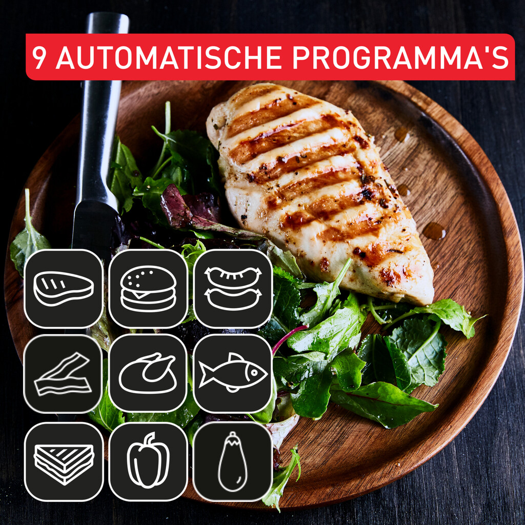 Tefal Optigrill+ XL GC7278 intelligente contactgrill - Afbeelding 8
