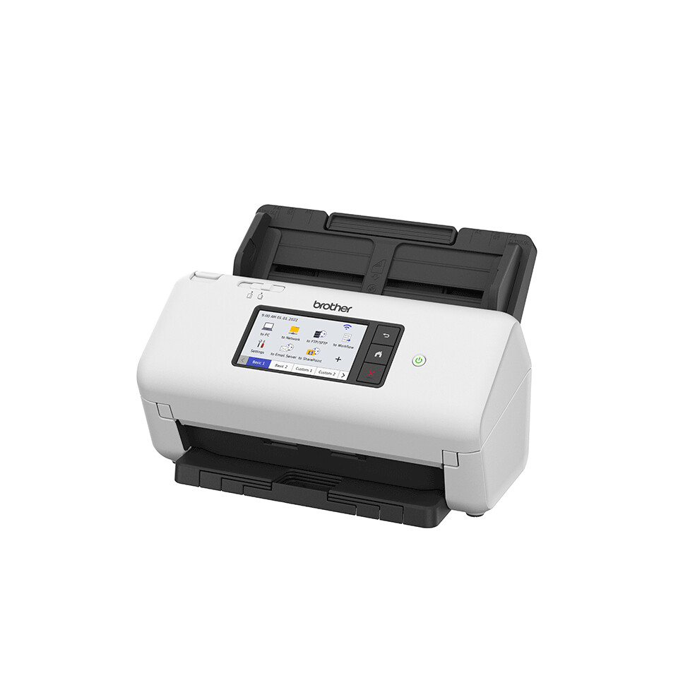 Brother ADS-4700W scanner Scanner met ADF + invoer voor losse vellen 600 x 600 DPI A4 Zwart, Wit - Afbeelding 2