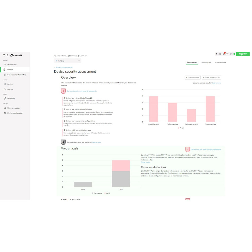 Schneider Electric Abonnement, EcoStruxure IT Expert, 3 jaar, digitaal, monitoring en beheer op afstand van datacenters. - Afbeelding 6