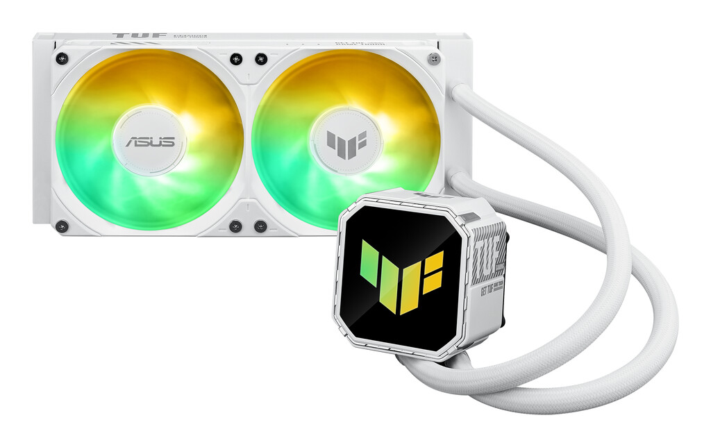 ASUS TUF GAMING LC III 240 ARGB WHT Processor Alles-in-één vloeistofkoeler 12 cm Wit - Afbeelding 2